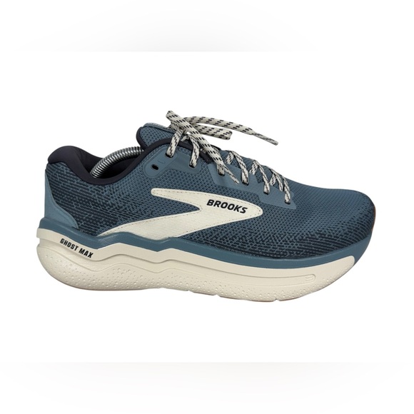 Brooks Ghost Max 2 Womens 11 Shoes Running Walking Sneaker Blue 1204201B466 - Picture 1 of 12